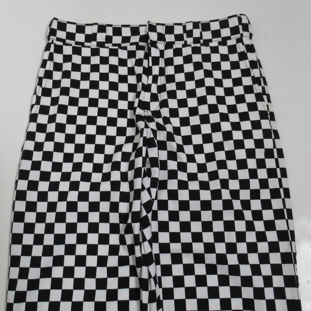 R13 Women's Slouch Pant Black White Checker R13W5008-R115B Size M - Picture 2 of 12